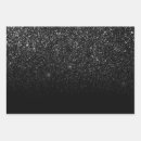 Search for black sparkly wrapping paper Girly