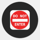Search for do not enter sign stickers Traffic
