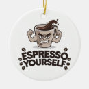 Search for espresso christmas tree decorations Funny
