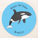 Search for whales coasters Orca