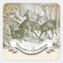 Search for winter season stickers Deer