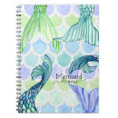 Search for mermaid tails notebooks Watercolor