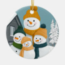 Search for snowman family christmas tree decorations Snowmen