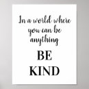 Search for be kind posters Advice