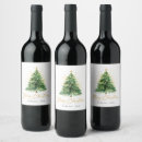 Search for pine tree wine wine labels Merry christmas