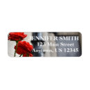 Search for rose flowers return address labels Photography