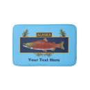 Search for fish fishing fisherman bath mats Salmon