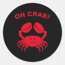 Search for funny crab stickers Marine