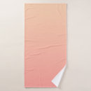 Search for peach bath towels Ombre