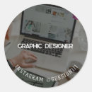 Search for graphic designer stickers Logo