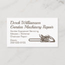 Search for chainsaw business cards Garden machinery