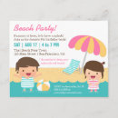 Search for swimsuits invitations Colourful