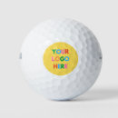 Search for company logo golf balls Branded