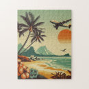 Search for hawaii vintage puzzles Tropical