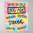 Search for positive affirmation posters Colourful