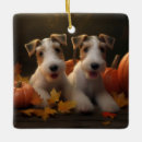 Search for wire fox terrier christmas tree decorations Animal
