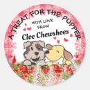 Search for pet food stickers Dog