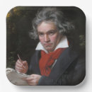 Search for music paper plates Beethoven