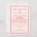 Search for pink response wedding invitations Vintage