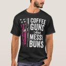 Search for guns and coffee tshirts Pink