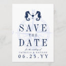 Search for seahorse save the dates Nautical