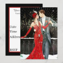 Search for art deco christmas invitations Retro