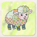 Search for sheep cartoon coasters Farm
