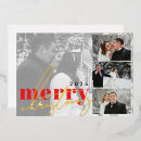 Search for red and gold christmas cards Script