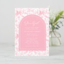 Search for pink bow baby shower invitations Script