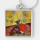 Search for ruby key rings Flower