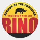 Search for beware stickers Political