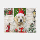 Search for golden retriever christmas doormats Animal