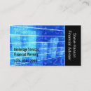 Search for wall street business cards Financial