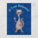 Search for weasel postcards Stoat
