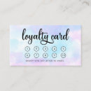 Search for galaxy business cards Watercolor