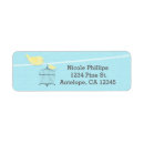 Search for yellow bird return address labels Modern