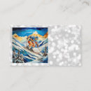 Search for downhill business cards Snow