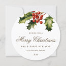 Search for circular christmas cards Elegant
