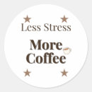 Search for stress stickers Coffee lover