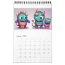 Search for funny kids calendar calendars Colourful