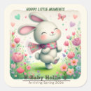 Search for baby first easter stickers Bunny baby shower