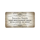 Search for parchment paper labels Distressed