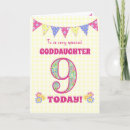 Search for goddaughter birthday cards Pretty