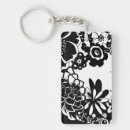 Search for black pattern key rings Contemporary