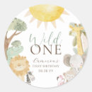 Search for monkey first birthday stickers Wild one birthday
