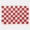 Search for red gingham tea towels Chequered
