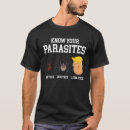 Search for know your parasites tshirts Luna