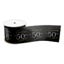 Search for 50th birthday ribbon Elegant