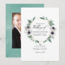 Search for anemone wedding invitations Modern