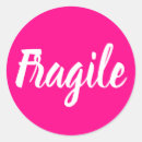 Search for fragile labels Pink